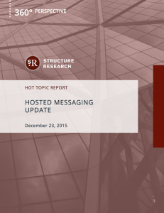 Hot Topic Report: Hosted Messaging Update
