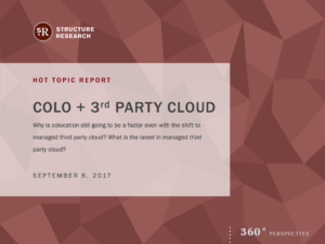 Colocation + 3rd Party Cloud Report
